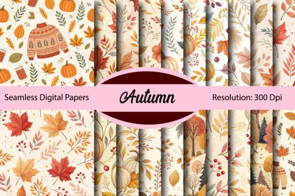 Autumn Seamless Digital Paper: A Designer's Guide to Seasonal Charm