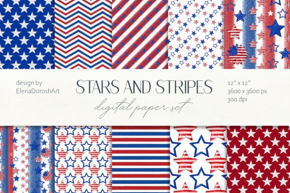 Celebrate in Style: Using the Stars and Stripes Pattern Set