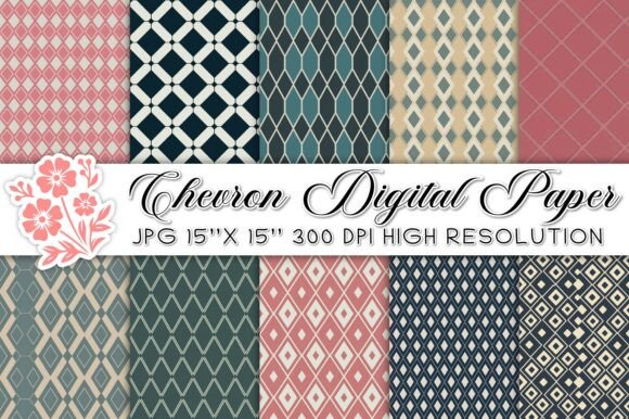 Chevron Digital Paper: Elevating Your Creative Projects