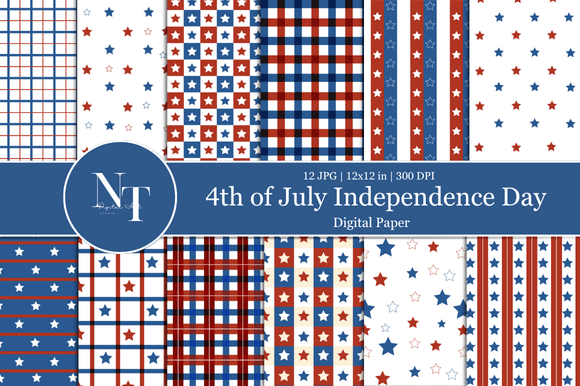 Elevate Your Patriotism: The Power of 4th of July USA Seamless Pattern