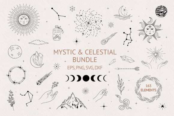 Hand Drawn Mystic & Celestial Bundle: A Designer’s Guide
