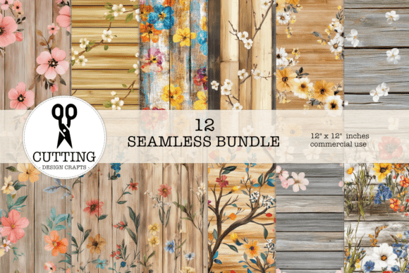 Rustic Spring Floral Backgrounds: A Breath of Fresh Air
