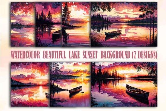 Unlock Serenity: Using Lake Sunset Backgrounds